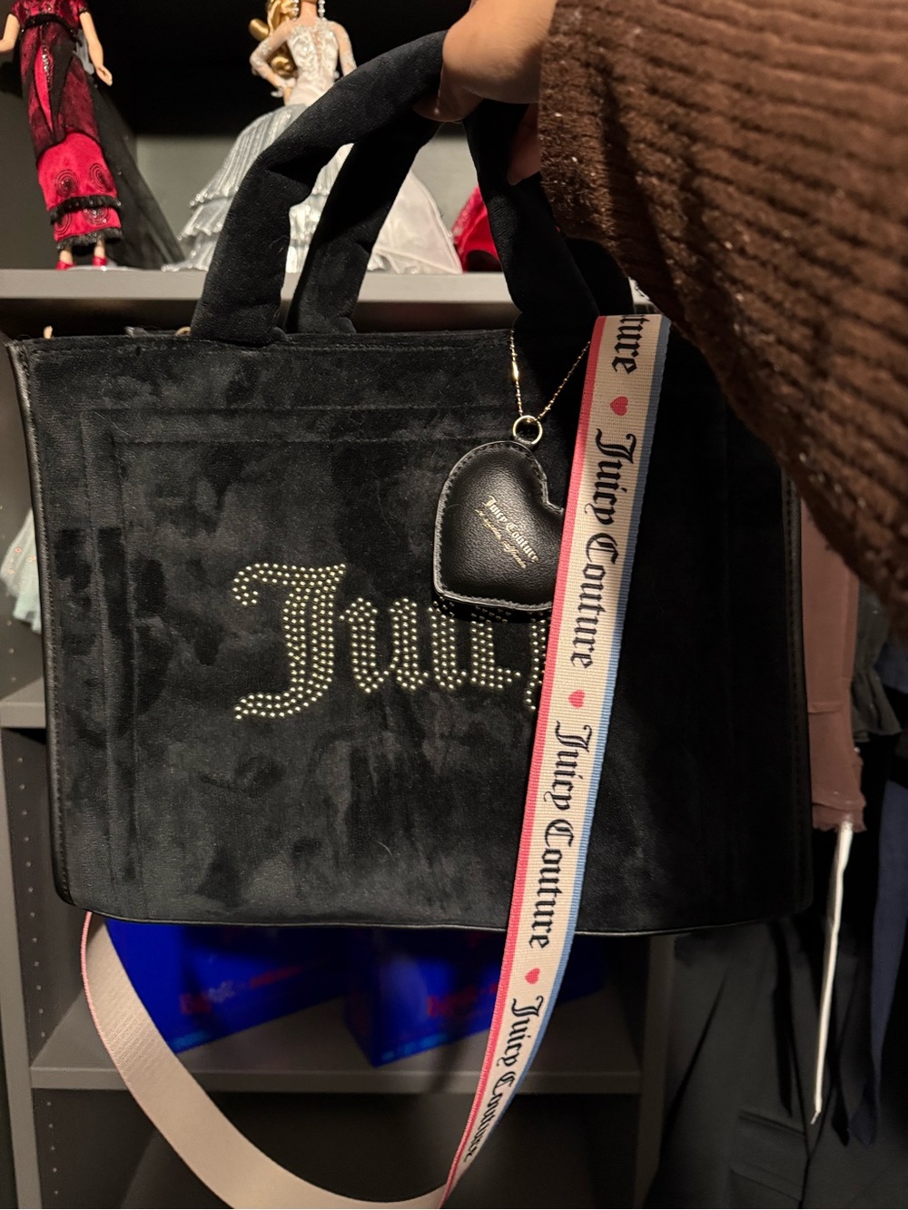 2/$60 💕 plush juicy couture tote bag